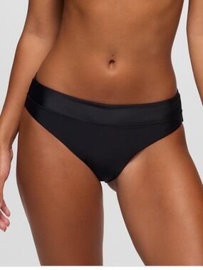 Prana Black Summer Wave Bikini Bottom